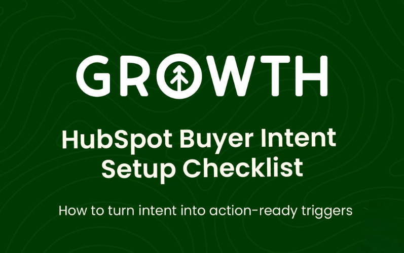 HubSpot Buyer Intent Setup Checklist